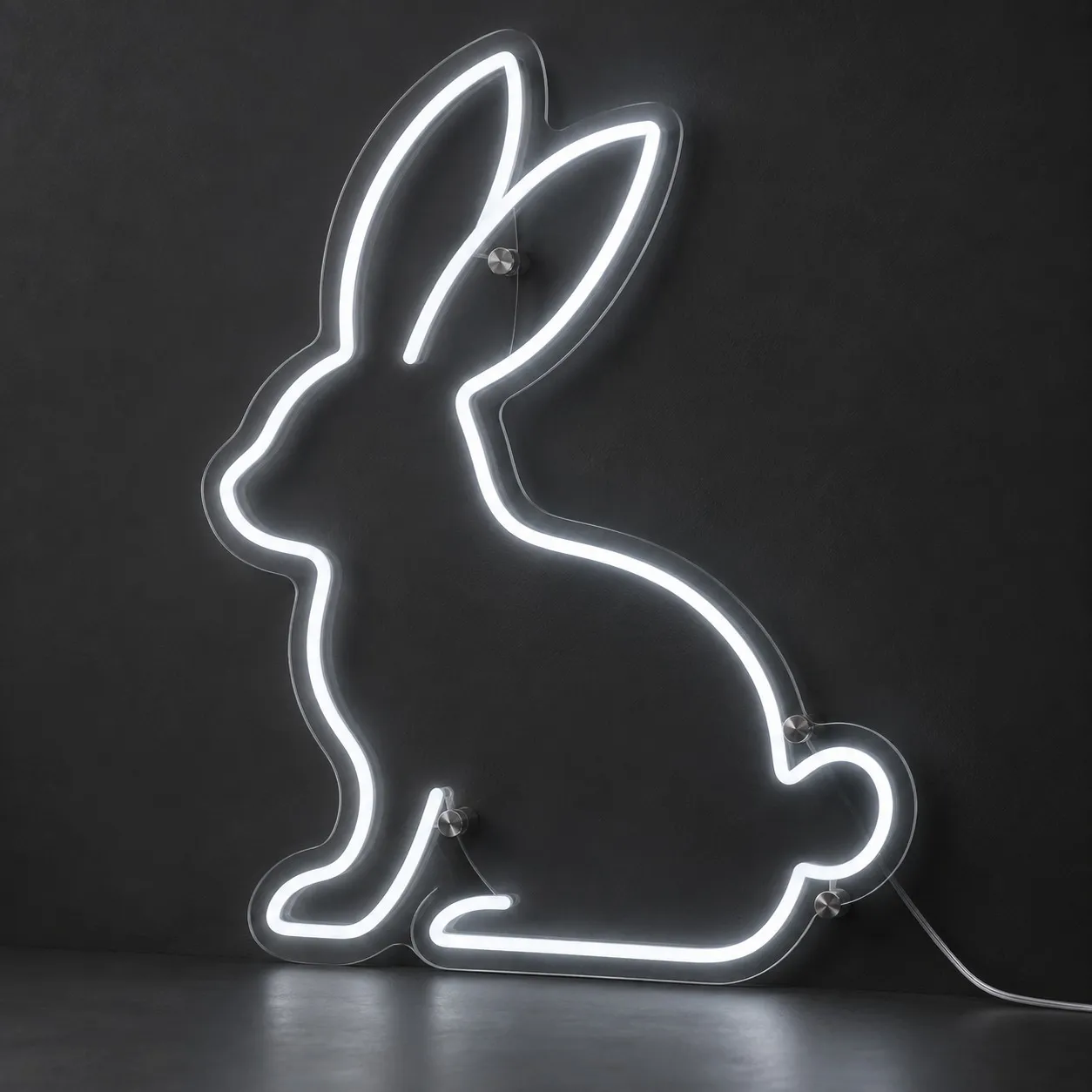 Coniglietto di Pasqua - Insegna Luminosa LED Neon