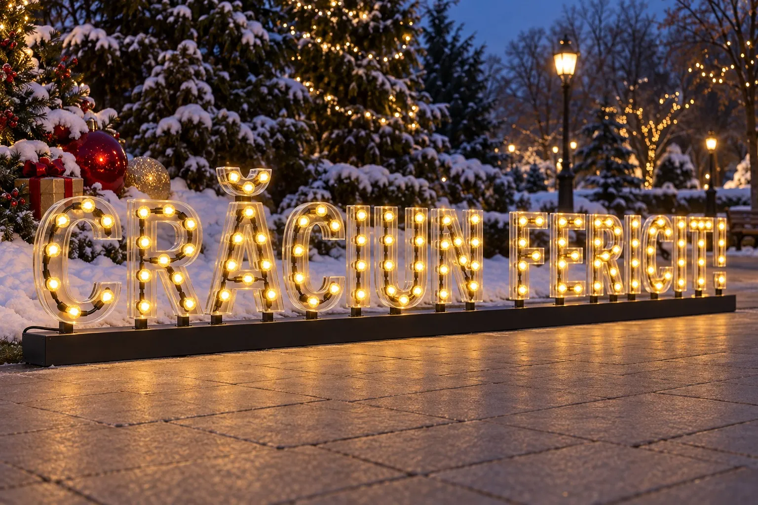 Buon Natale!! - Lettere Volumetriche Luminose in Plexiglass