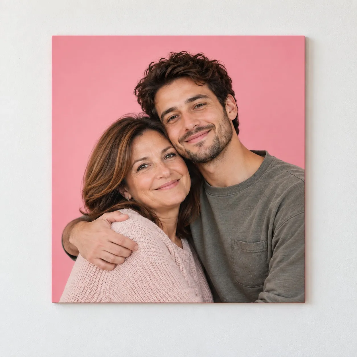 Tableau Personnalisé avec Photo – Mère et Fils