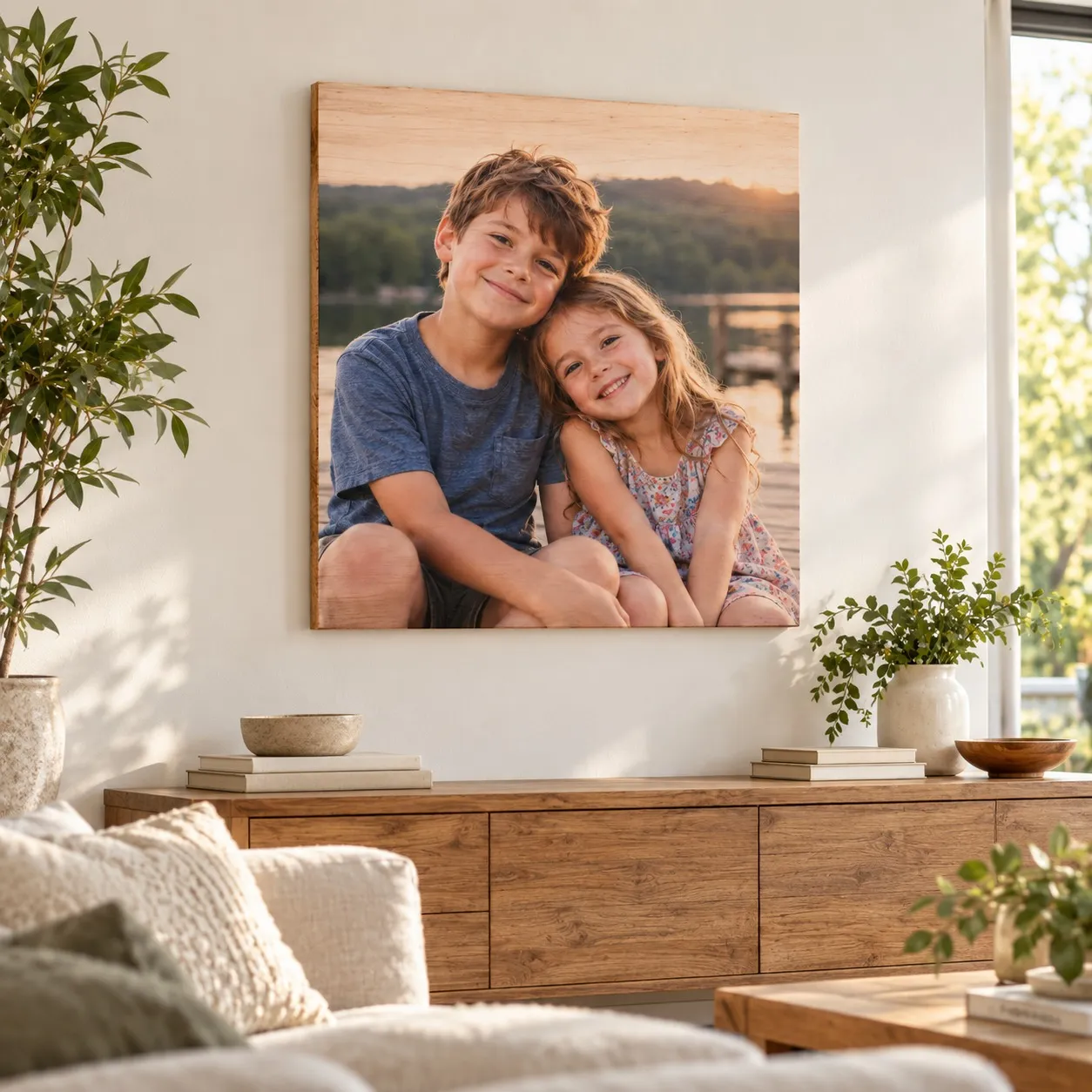 Tableau Personnalisé avec Photo – Frères