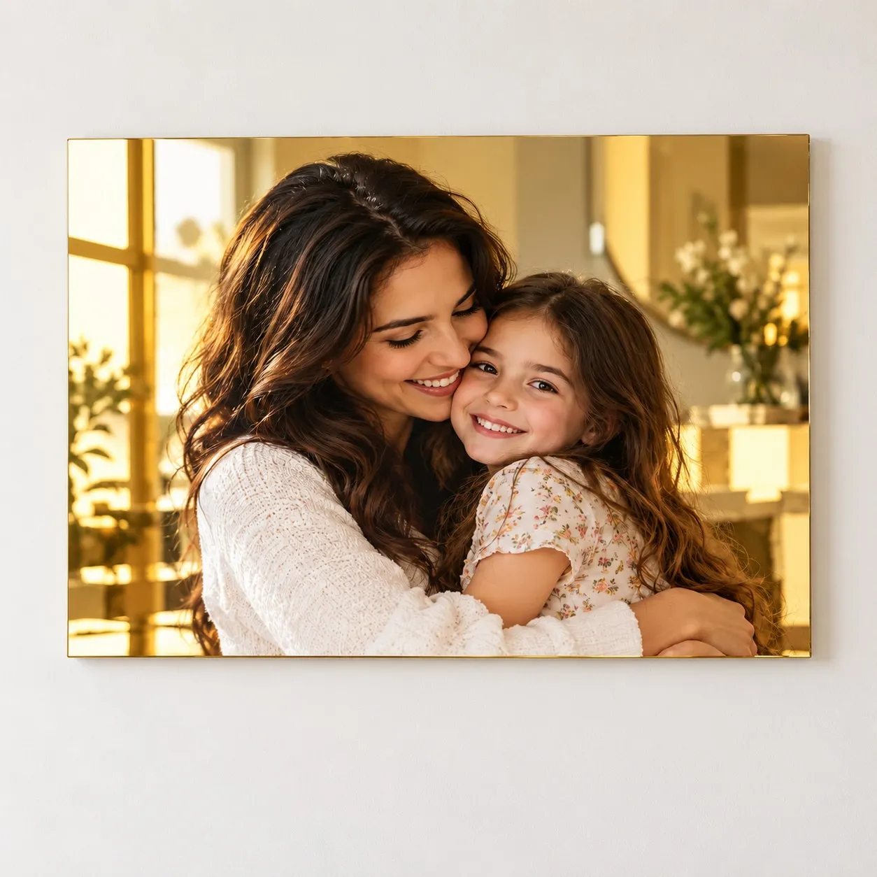 Tableau Personnalisé avec Photo – Mère et Fille