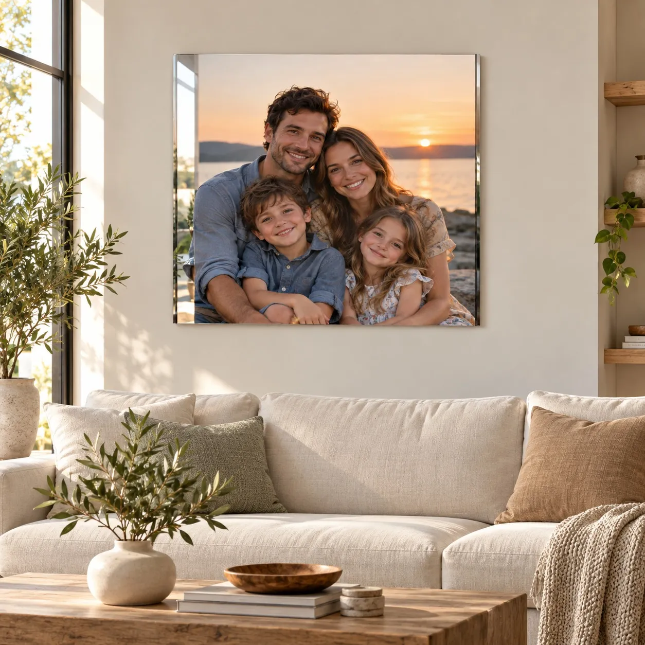 Tableau Personnalisé avec Photo – Souvenirs de Vacances
