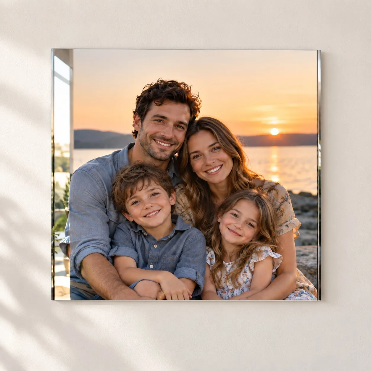 Tableau Personnalisé avec Photo – Souvenirs de Vacances