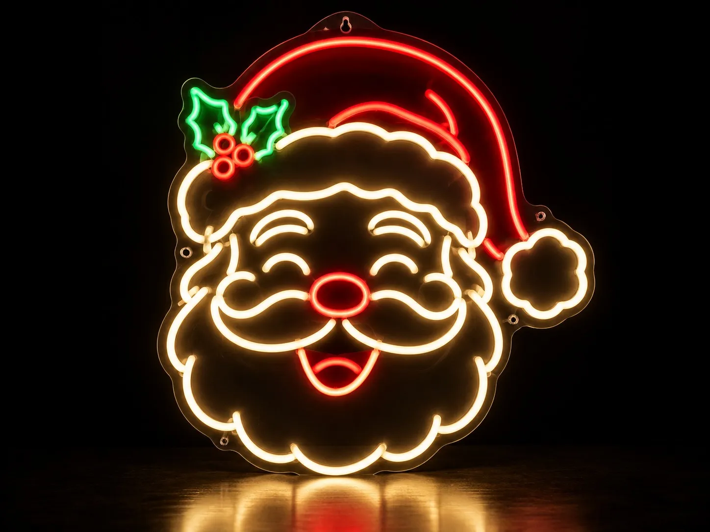 Santa2 - Enseigne Lumineuse LED Néon