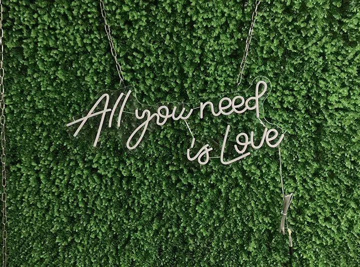 All you need is Love - Semn Luminos LED Neon