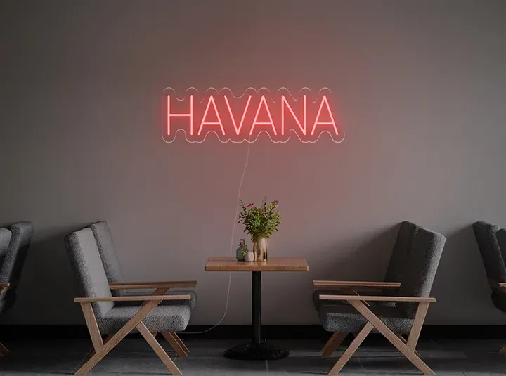 Havana - Signe lumineux au neon LED