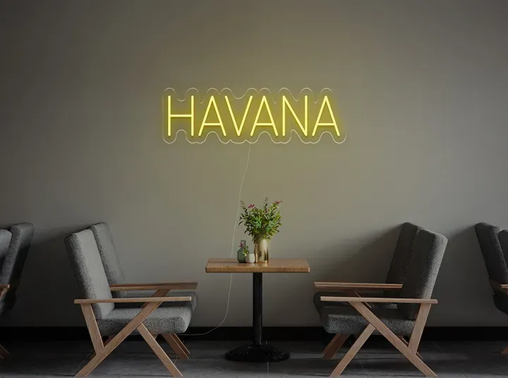 Havana - Semn Luminos LED Neon