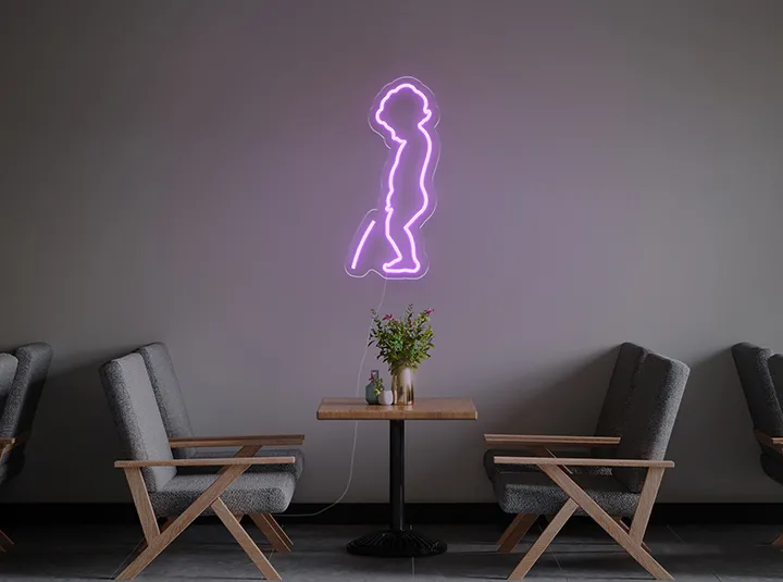 Kind - Neon LED Schild