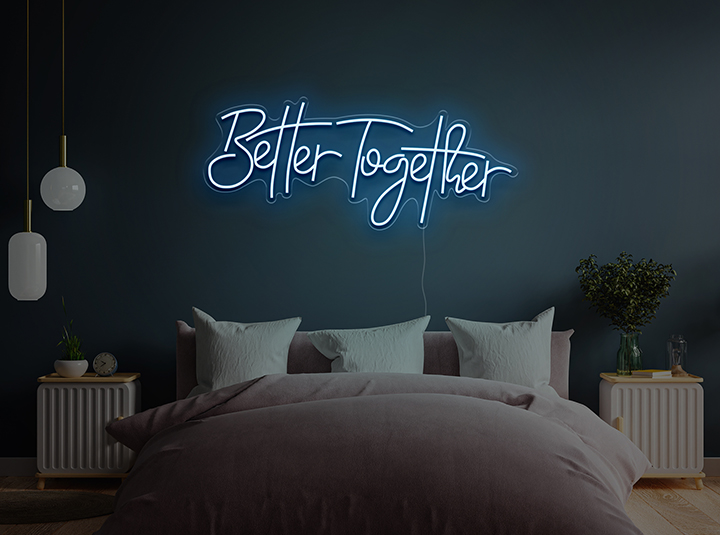 Better Together - Signe lumineux au néon LED