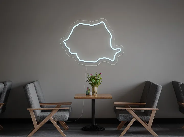 Map - LED Neon Sign