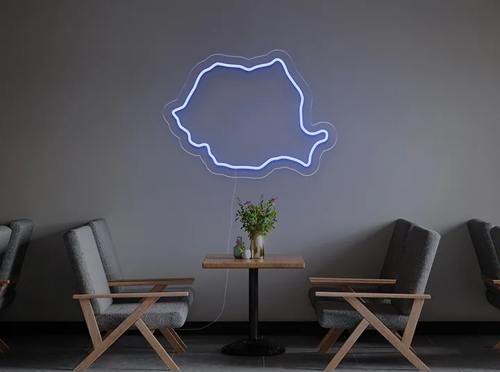 Map - LED Neon Sign
