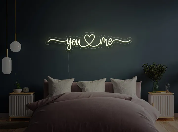 You Love Me - Signe lumineux au neon LED