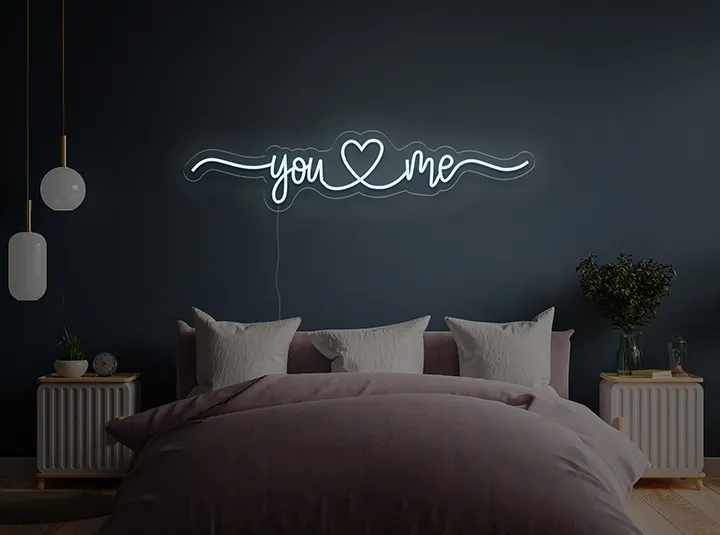 You Love Me - Neon LED Schild