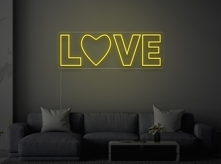 LOVE - Insegne al neon a LED