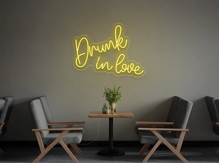 Drunk in Love - LED Neon Sign