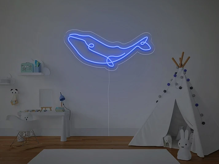 Whale - LED Neon Sign