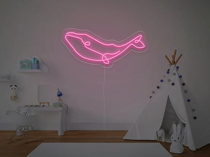 Balena - Semn Luminos LED Neon