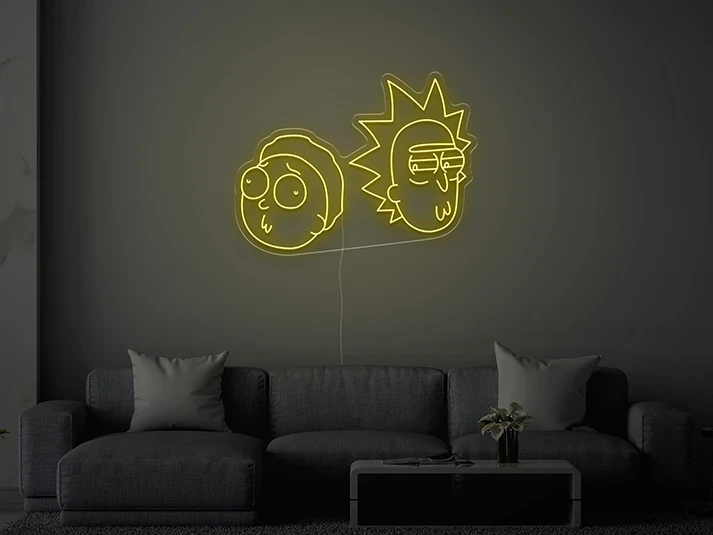Rick & Morty - Insegne al neon a LED