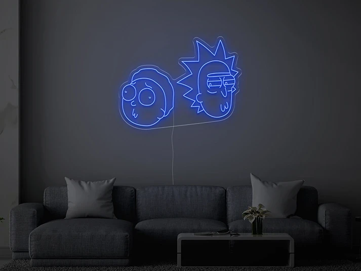 Rick & Morty - Neon LED Schild
