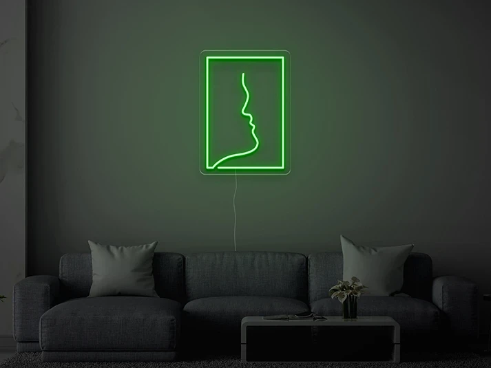 Malerei - Neon LED Schild