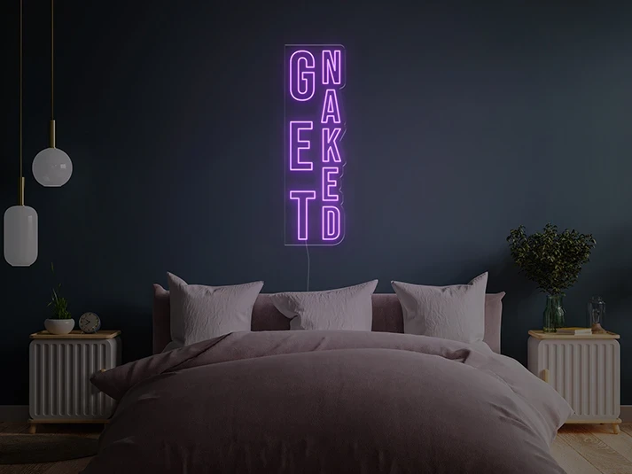 Get Naked - LED Neon Sign