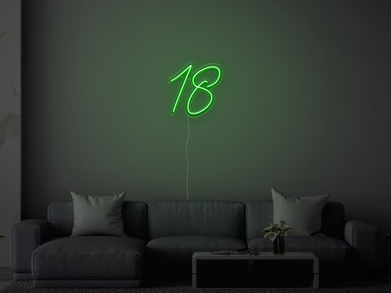 18 - Neon LED Schild