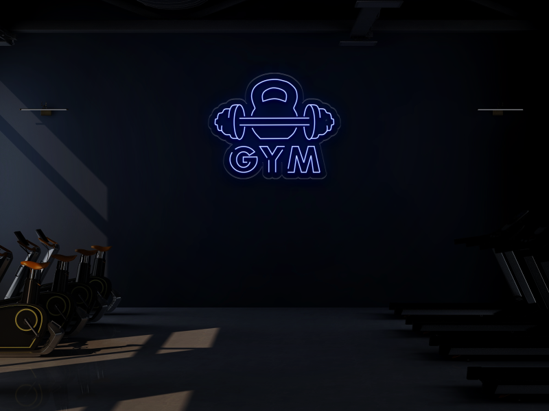MODE Gymnase  - Signe lumineux au neon LED