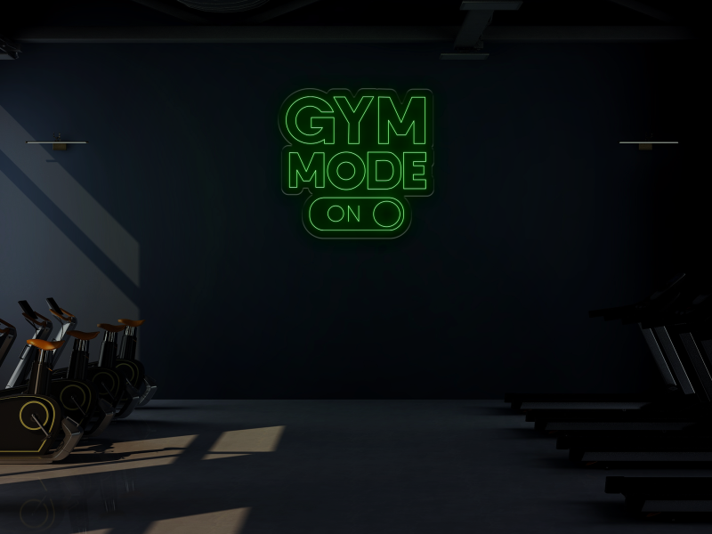 Gym Mode ON - Insegne al neon a LED