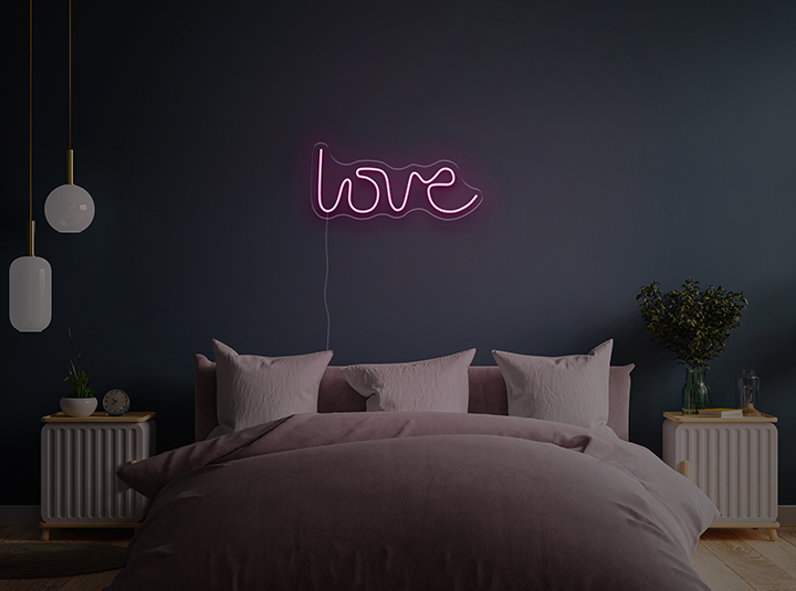love - Semn Luminos LED Neon
