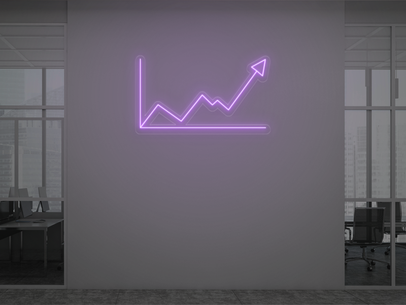 Mercato rialzista - Insegne al neon a LED