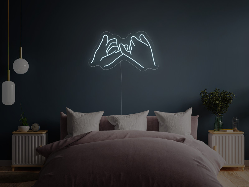 Pinkie Promise - LED Neon Sign