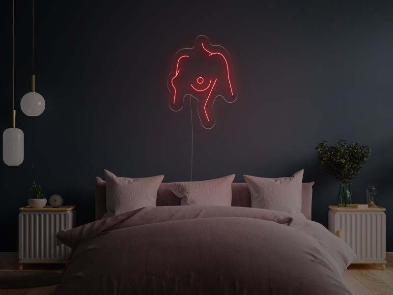 Woman Body - LED Neon Sign