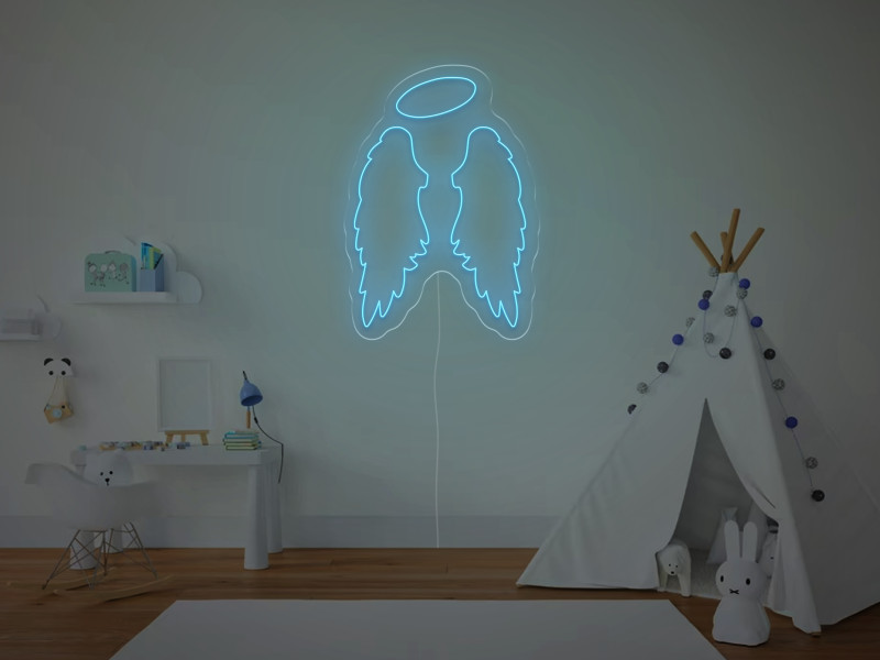 Angel Wings - Semn Luminos LED Neon