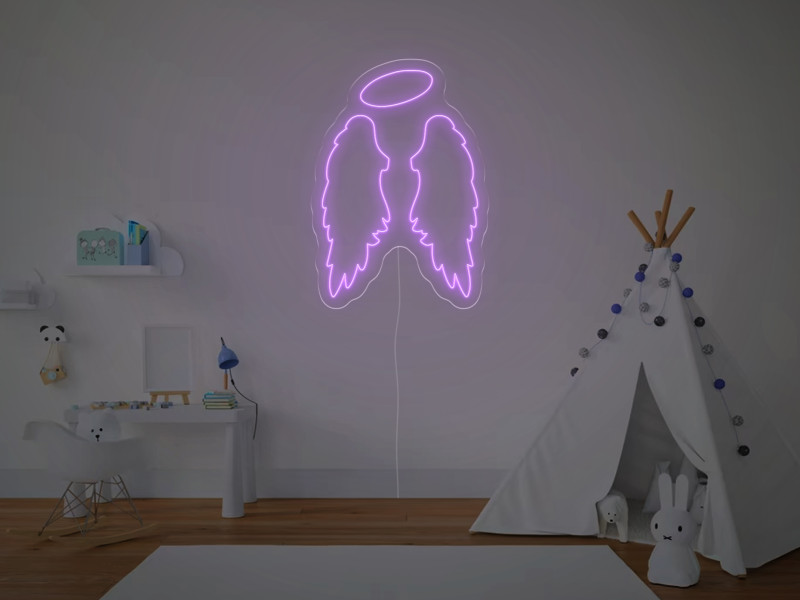 Angel Wings - Semn Luminos LED Neon
