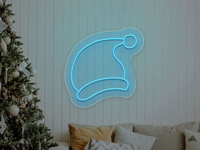 Christmas Hat - Semn Luminos LED Neon