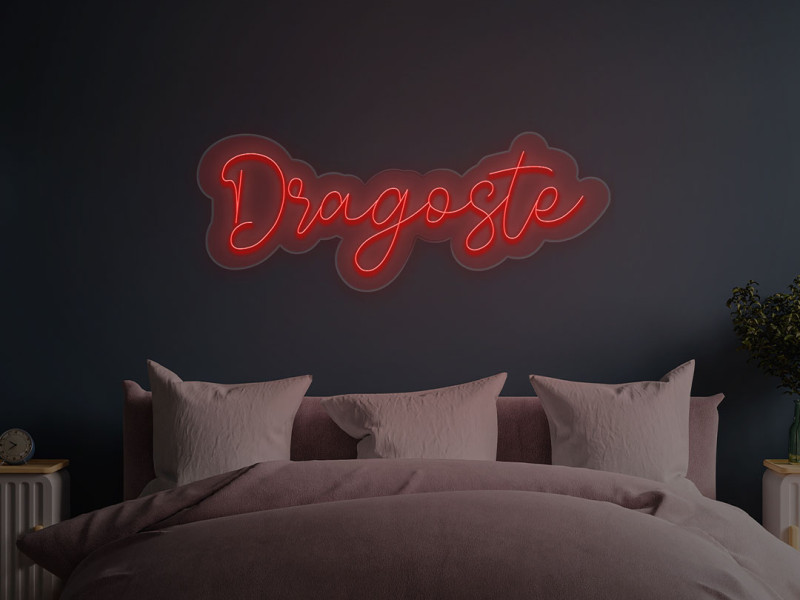 Dragoste - LED Neon Sign