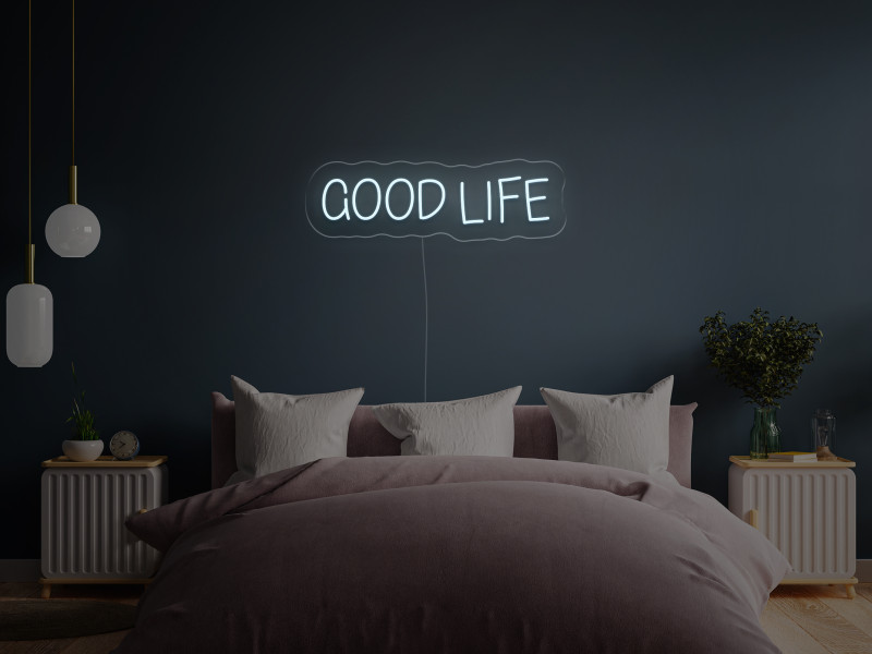 Good Life - Signe lumineux au neon LED