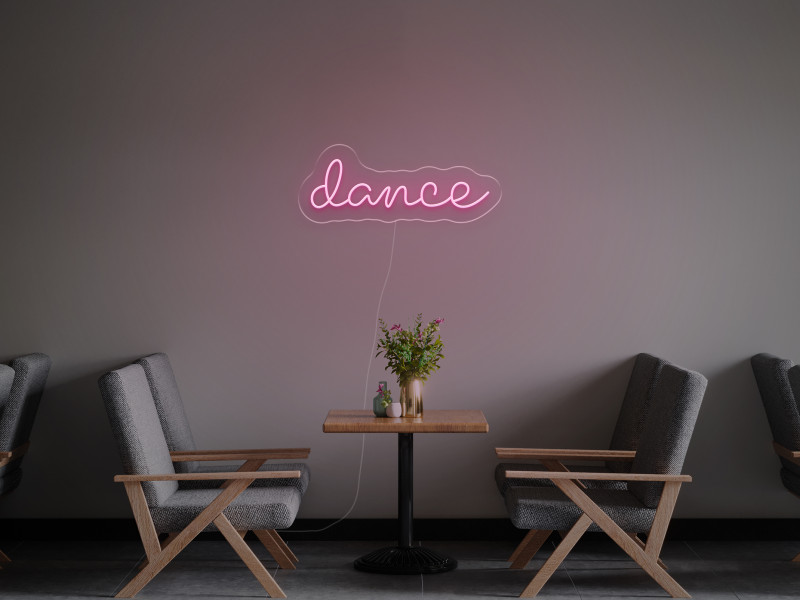 Dance - Signe lumineux au neon LED