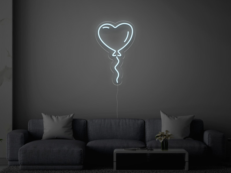 Heart Balloon - LED Neon Sign