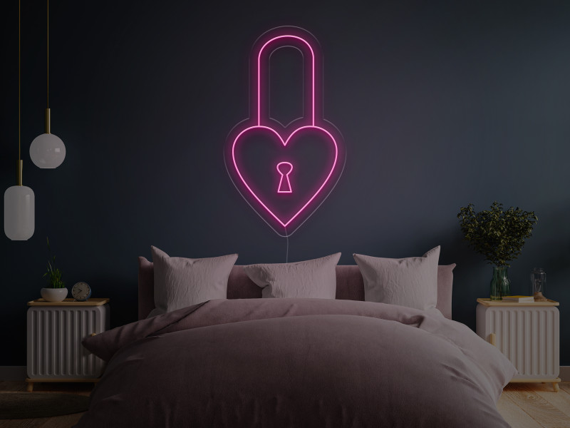 Heart Lacquer - LED Neon Sign