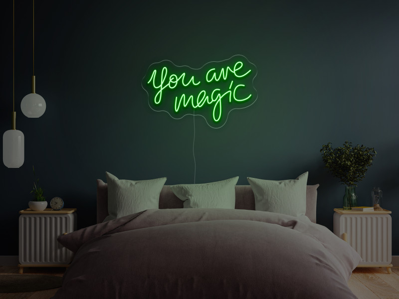 You are magic - Insegne al neon a LED