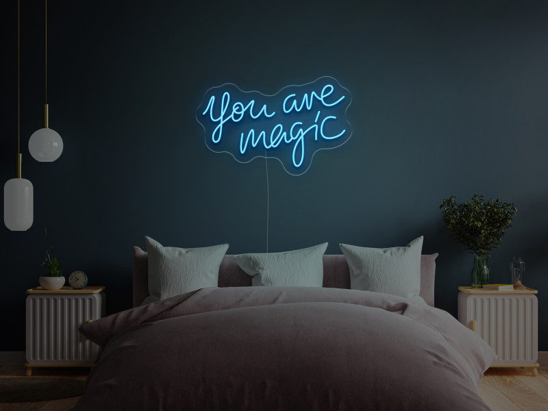 You are magic - Insegne al neon a LED