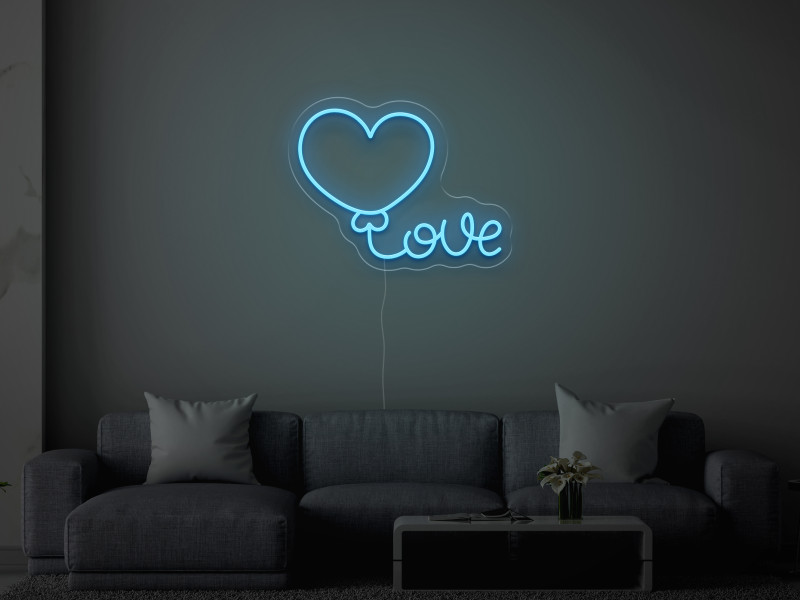 Love - Semn Luminos LED Neon