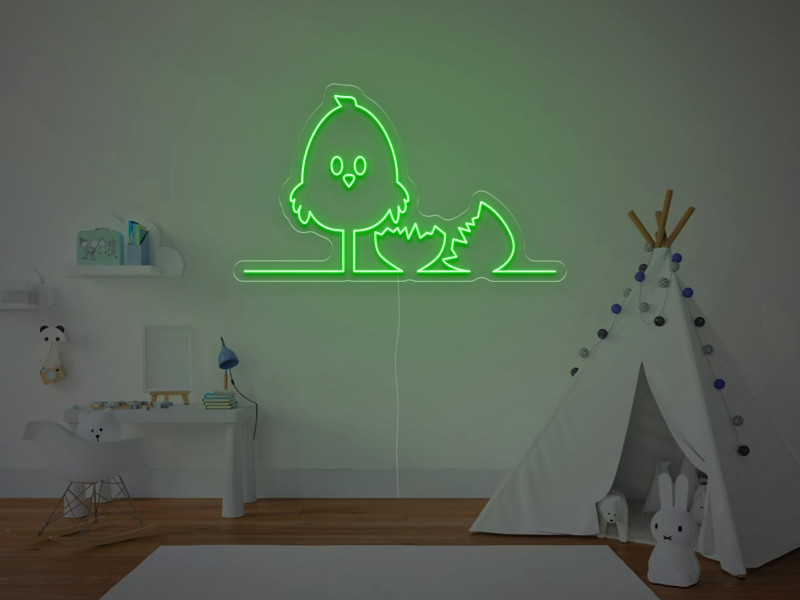 Uccellino - Insegna Neon LED