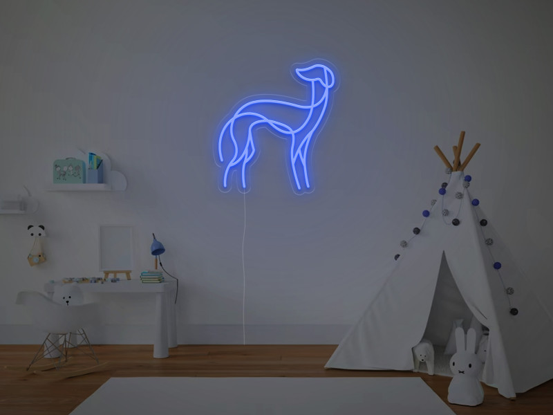 Greyhound - Neon LED Schild