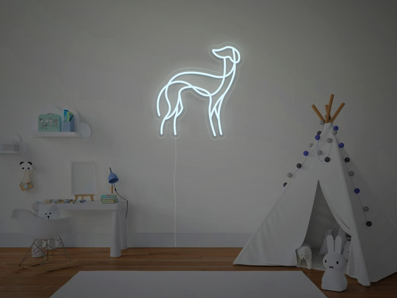 Greyhound - Signe lumineux au néon LED