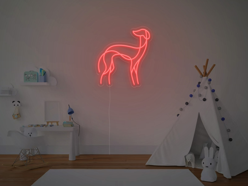 Greyhound - LED Neon Sign