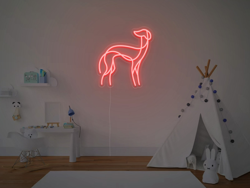 Greyhound - LED Neon Sign