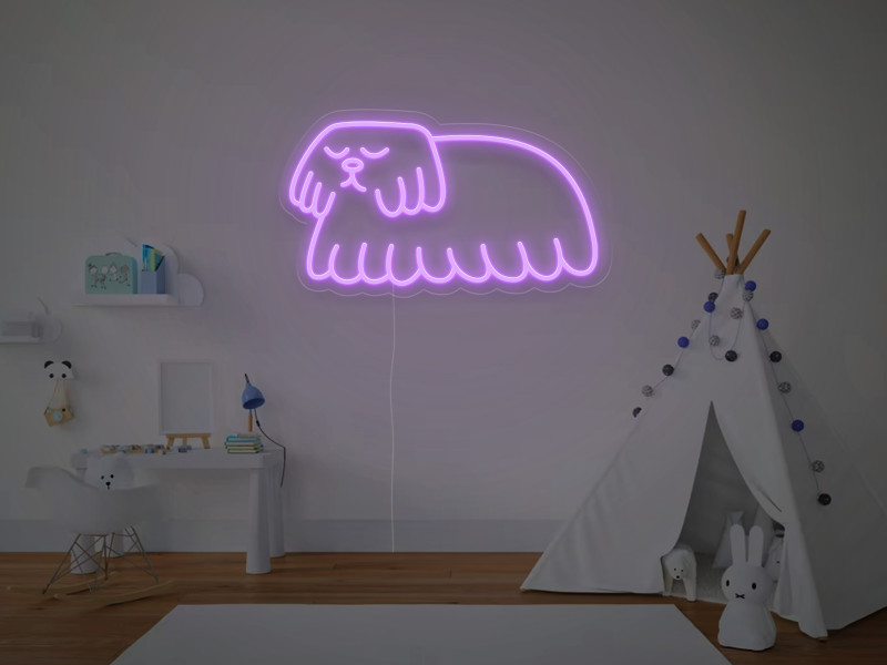 Midnight Gospel Dog -  Signe lumineux au néon LED