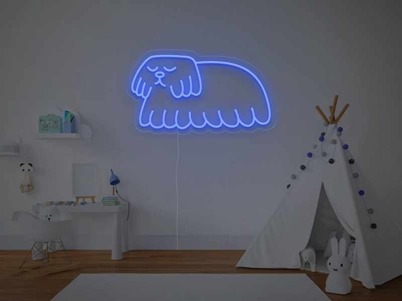 Midnight Gospel Dog  - LED Neon Sign